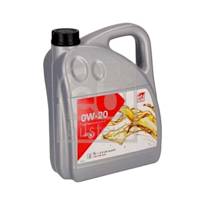5 Liter Febi 0W-20 Full Synthetic Engine Oil for BMW Mercedes Opel Ford Volvo