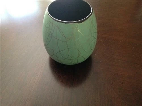 Vintage Art Deco Shawnee Vase 1008 4 1/4"