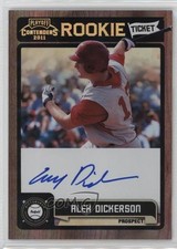 2011 Playoff Contenders Rookie Tickets Signatures Alex Dickerson #RT49 Auto 7eo