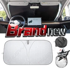 Fits Tesla S 12-20 Windshield Visor SunShade Custom Made Sun Shade w/Bag