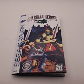  Reproduction Manual for - Guardian Heroes - Sega Saturn Instruction Booklet