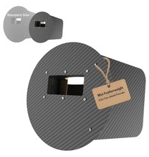Featherweight Mini Pancake Welding Hood 9.5oz Carbon Fiber Pipeliner Helmet