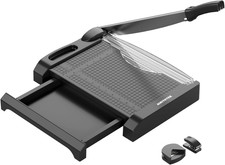 3 in 1 Heavy Duty Paper Cutter,12 inch Guillotine Paper Trimmer, Paper Cutting