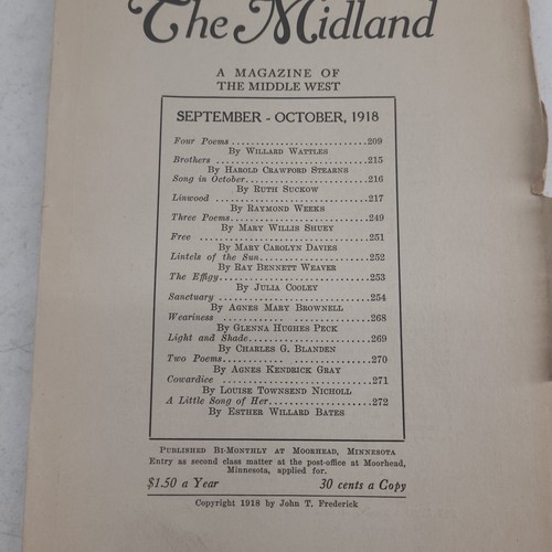 The Midland Magazine Of The Middle September October 1918 Willard Wattles Weeks - Picture 2 of 7