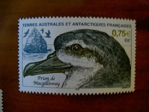 TAAF Yvert No 408 Bird Prion Year 2005