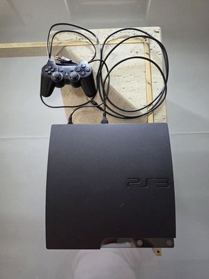 PS3 Slim Konsole Sony PlayStation 3 CECH-2504B mit 320 GB Speicher + Controller