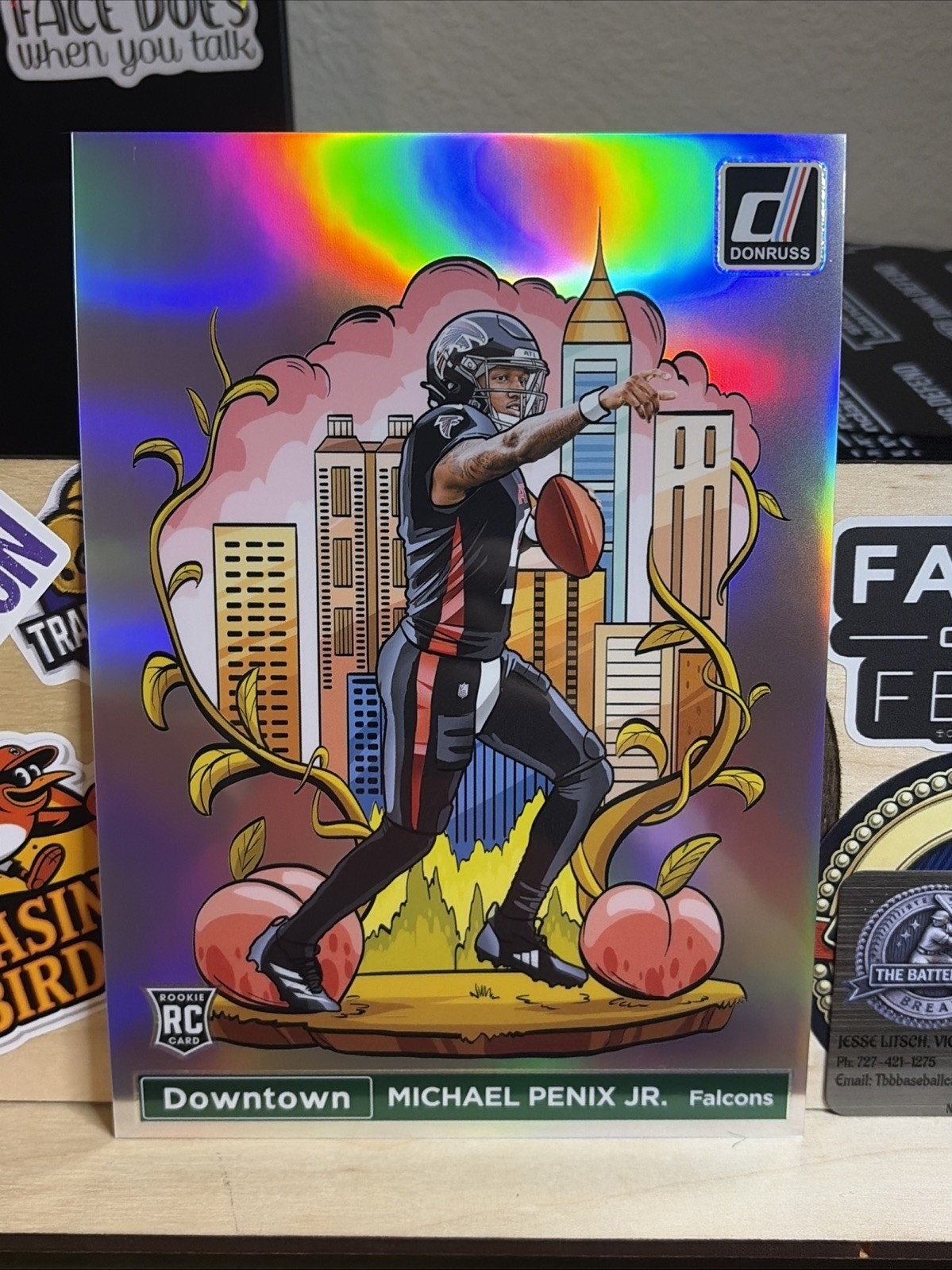 2024 Panini Donruss - Downtown! Michael Penix Jr. #14 Oversized (RC)