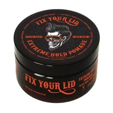 Fix Your Lid Extreme Hold Hair Pomade For Men High Shine Water Based Hair Gel
