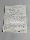 CIVIL WAR LETTER TO COL H ROGERS 2d RGT R. I. V 1863 SEVERE FIGHTING GETTYSBURG