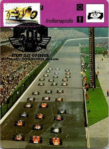 Dr Jim Stamps Maximum Card Indianapolis 500 Car Forever Fdc