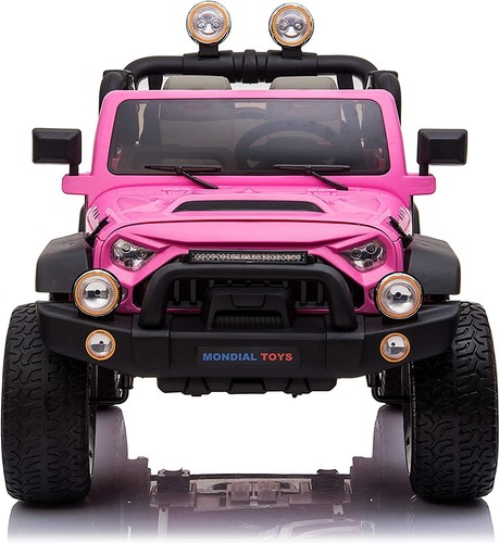 Auto Elettrica Macchina Per Bambini 2 Posti Maxi Fuoristrada 12V con Telecomando - Foto 5 di 65