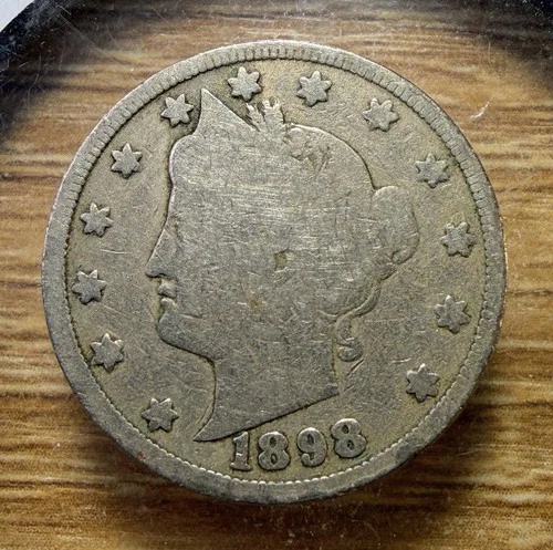 1898-P Liberty Nickel — photo from another recent sale