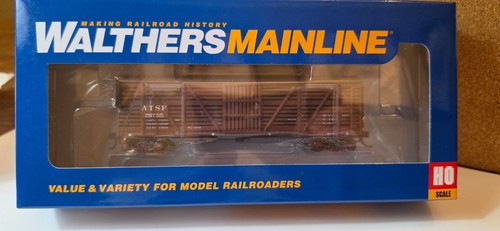 Ferrocarril Santa Fe 40' madera stock car 26755 Walthers 910-41503 escala HO | Condition: New