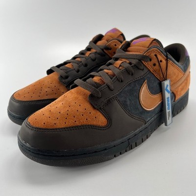 Nike Dunk Low Premium Cider Off Noir Dark Chocolate DH0601-001 Mens Size 12.5