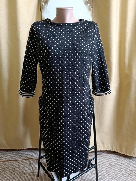 Women Boden Dress Black Cotton 40 / L / 48