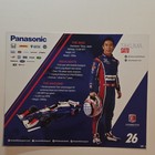 Takuma Sato Andretti Autosport 2017 IndyCar Hero Card #26 Blue Red White Black — photo 2