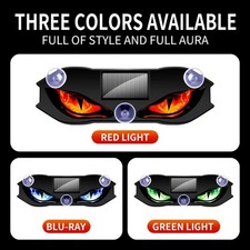 Wireless Solar Devil Eye Led Car Light No-drill Dynamic Window Warning Lamp Wireless Solar Devil Eye Led Car Light No-drill Dynamic Window Warning Lamp
