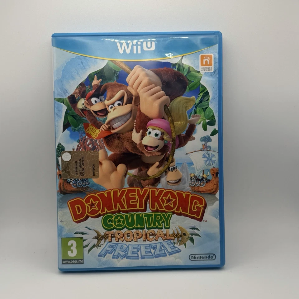 Donkey Kong Country: Tropical Freeze - Nintendo Wii U - PAL ITA COMPLETO, foto 1 di 5