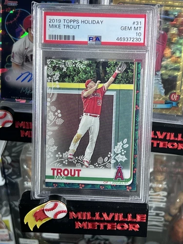 2019 Topps Holiday Mike Trout #31 Angels