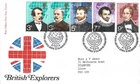 1973 British Explorers. Philatelic Bureau Cancellation First Day Cover