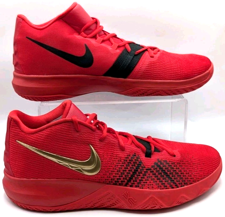Nike Kyrie Flytrap University Red Black Gold Men display picture 1