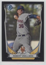2014 Bowman Prospects Chrome Black Refractor 44/99 Robert Gsellman #BCP75 1l2