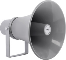 Indoor Outdoor PA Horn Speaker-11 Inch 30-Watt Power Compact Loud Sound Megaphon