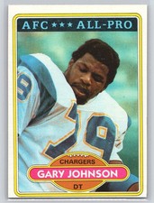 1980 Topps #210 Gary Johnson - Rookie RC 🔥 Chargers