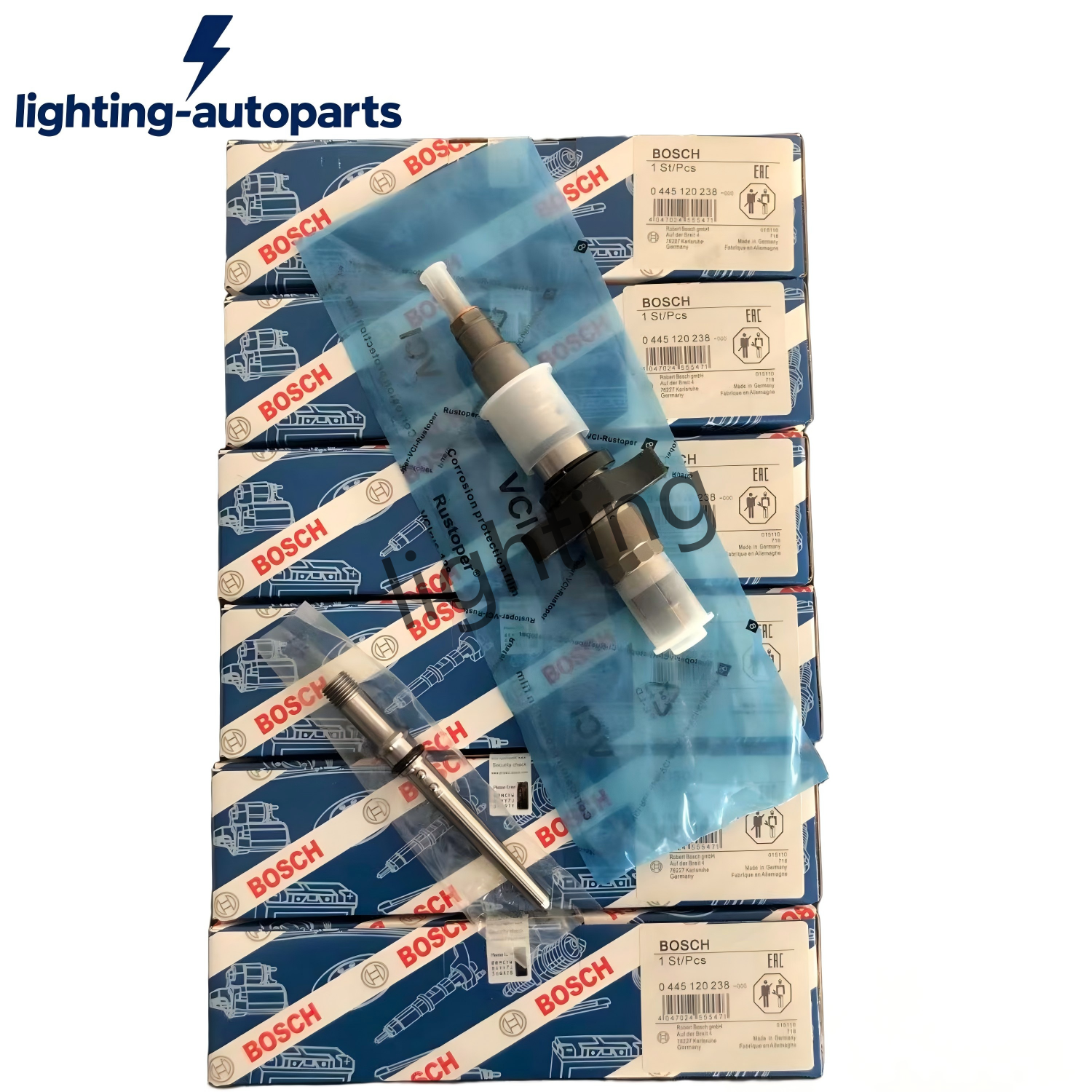 6X Bosch 0445120238 Diesel Fuel Injectors Dodge Ram 2500 3500 5.9L Cummins 04-09