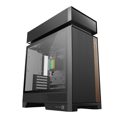 Deepcool Cl6600 Argb Modular Split-Chamber Mid-Tower ATX Case Tempered Glass Pan