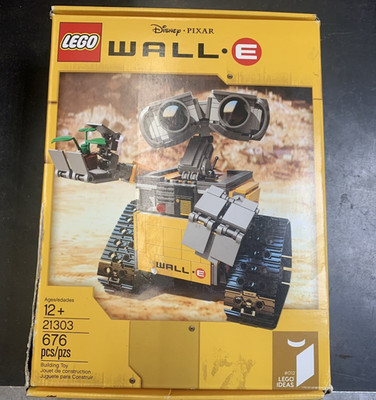 LEGO Ideas Disney Pixar WALL-E 21303 Sealed NEW Rare 676 pcs Age 12+ Retired