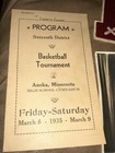 VINTAGE MILACA HIGH SCHOOL LOT LETTERMAN PATCH & SILVER PHOTO, RIBBONS, PROGRAM — photo 8