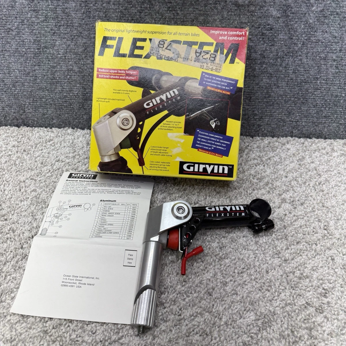 Girvin In Bicycle Stems for sale | eBay