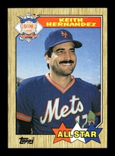 KEITH HERNANDEZ ⚾ 1987 Topps All-Star #595 New York Mets
