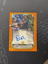 DARELL MOREL Bowman Chrome 2026 Orange Wave /25 Auto
