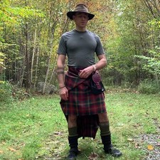 Traditional Highland Great Kilt Scottish 6 Yards Men's Great Kilt In 50 Tartans