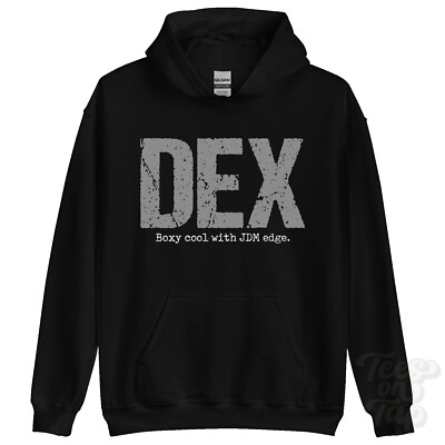 DEX: Boxy cool mit JDM Edge Hoodie Autofahrer Geschenk