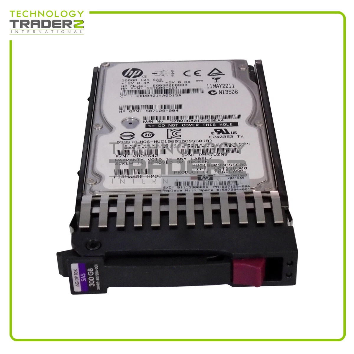 HP SAS 300GB 2.5