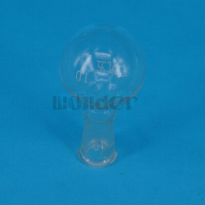10ml 10# Joint Socket Lab Glass Flask Round Bottom Single Short Neck Ware
