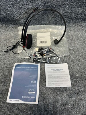 Plantronics Blackwire C310-M Mono USB Headset P/N: 85618-01 Black