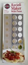 Norpro Ravioli Maker Homemade Press Pasta Dough Mold 1043 Makes 12 Ravioli NEW