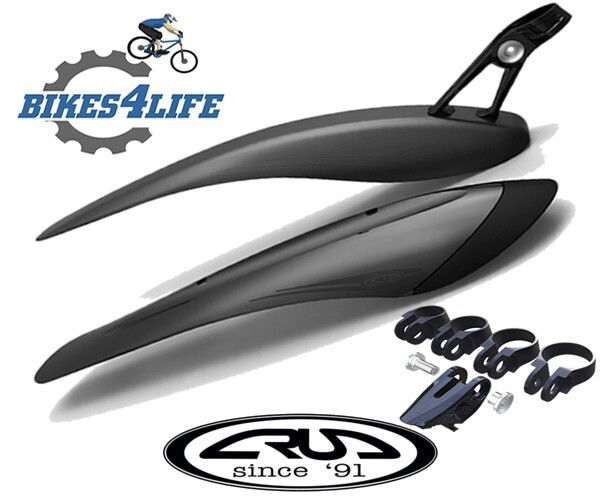 HDBUBALUS Parafango Posteriore Per Moto Con Staffa Di Supporto Per - Foto 12