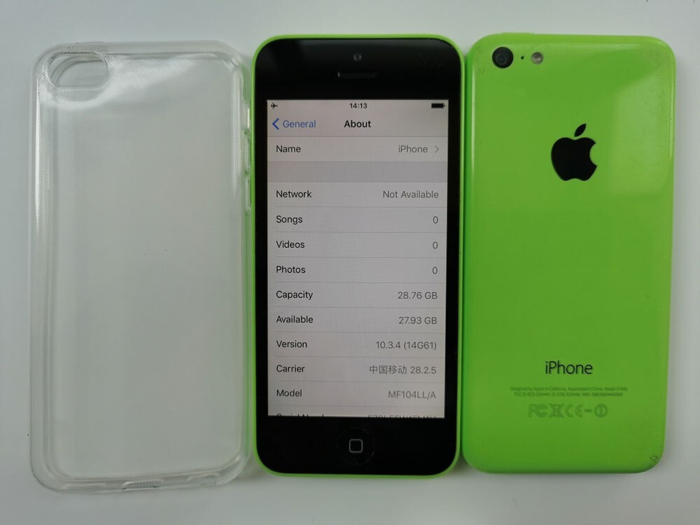 100% Good working Apple iPhone 5c 8/16/32GB Green Unlocked