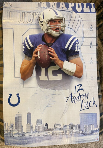2012 Trends International Indianapolis Colts Andrew Luck #12 poster - 23" x 34"