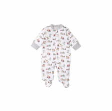 Kissy Kissy Construction Company Footie with Zipper Newborn New with Tags