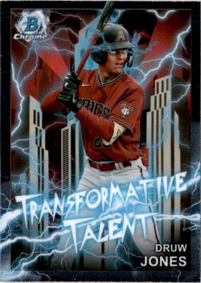 2023 Bowman Draft #TT-3 Druw Jones Transformative Talent Arizona Diamondbacks