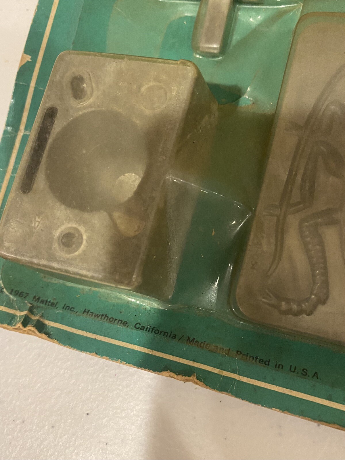 SQUIRTLES MATTEL THINGMAKER ACCESSORY KIT (3) 1967 ON CARD CREEPY