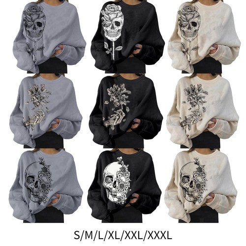 Fashion Sweatshirt Crewneck Costume Clothing Tops for Halloween Unisex