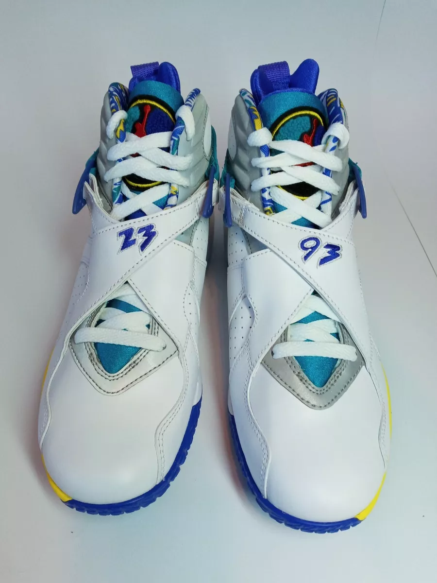 RARE Nike Court Air Zoom Zero Jordan 8 Aqua White Violet Women s 7