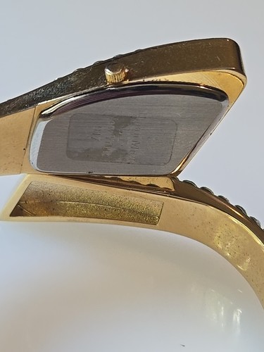 LZ New York Ladies Bracelet Watch W Iridescent Crystals Unique Shape - Picture 12 of 12